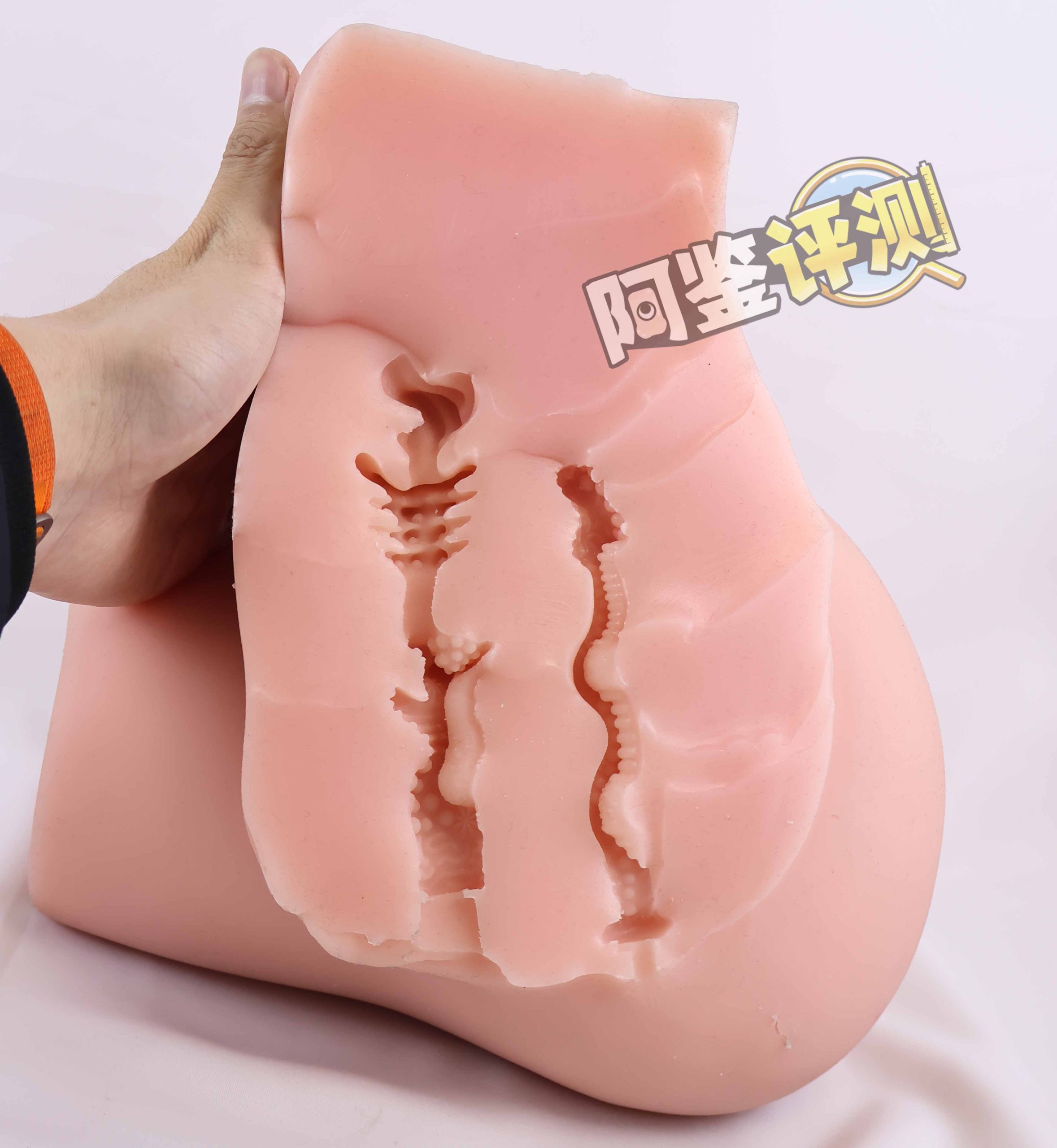 GXP——“胖次天使(2代)”评测!新式屁股工艺+猎奇感棱角通道,这个倒模确实是不一样