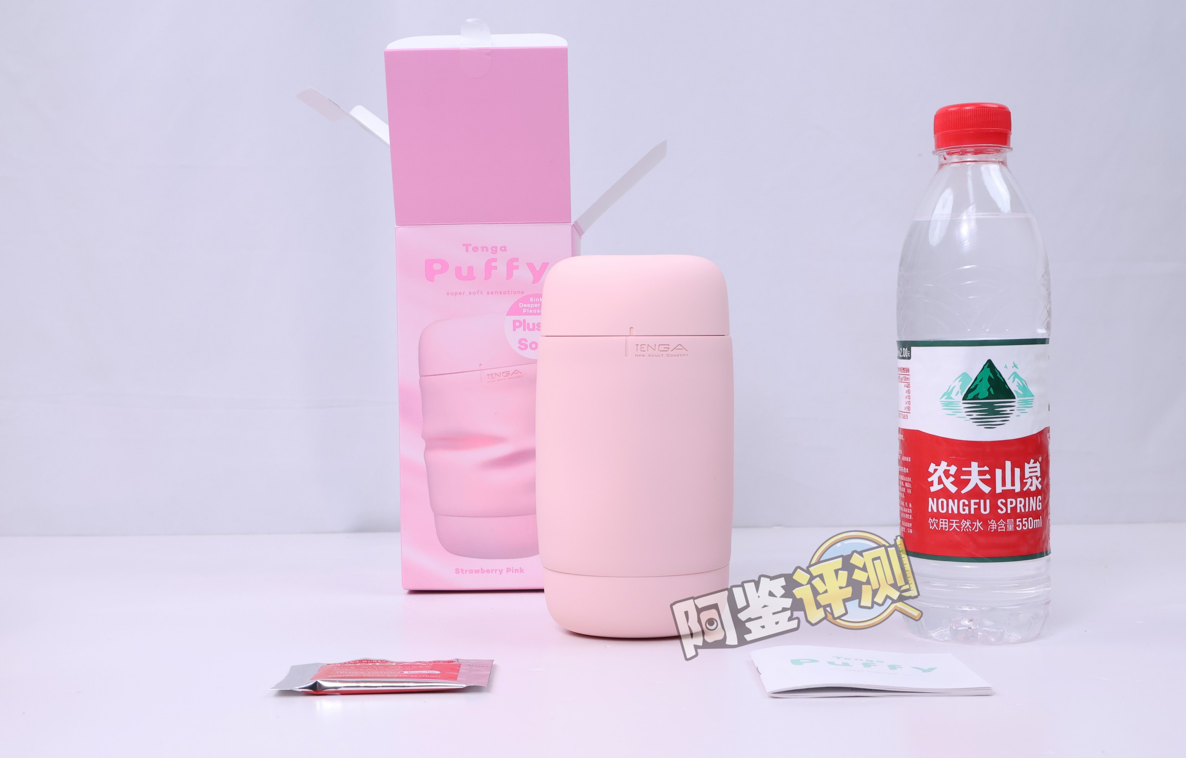 TENGA——“puffy（草莓粉/蛋奶黄）”评测！让人满头问号的奇葩设计，评测生涯至今吃过最精致的一坨使