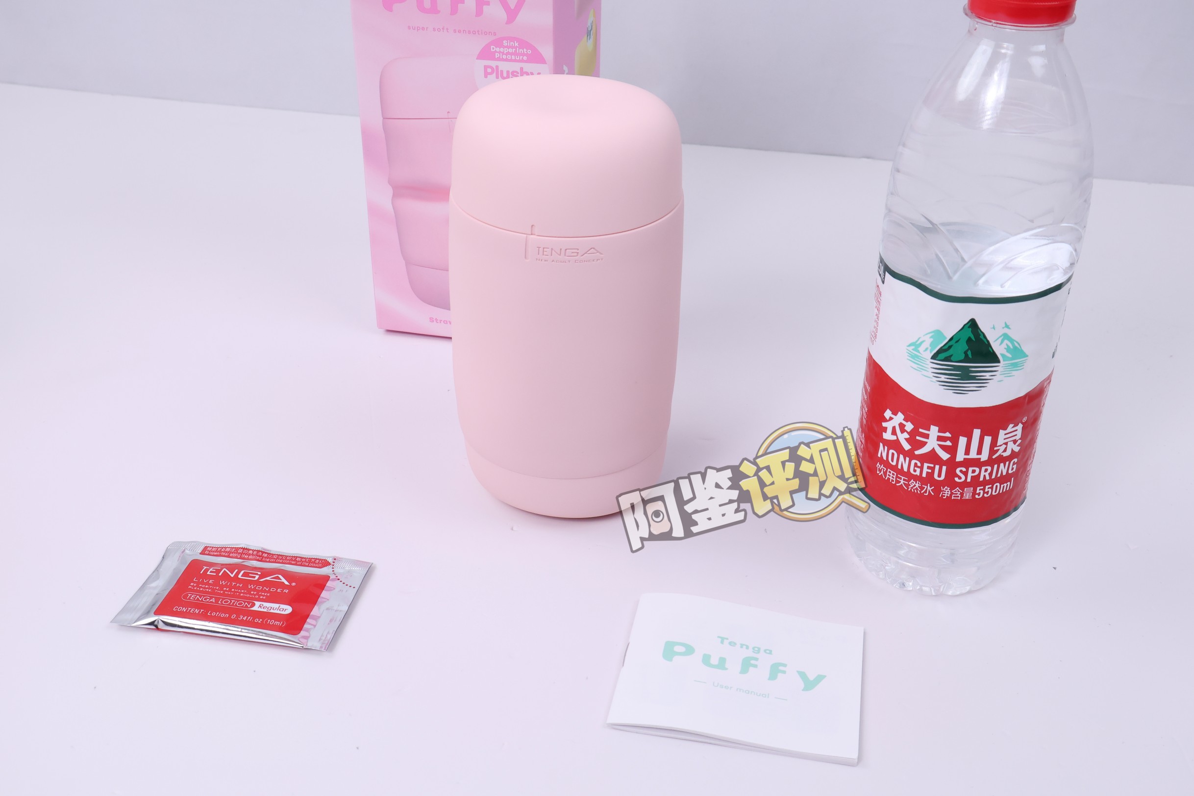 TENGA——“puffy（草莓粉/蛋奶黄）”评测！让人满头问号的奇葩设计，评测生涯至今吃过最精致的一坨使