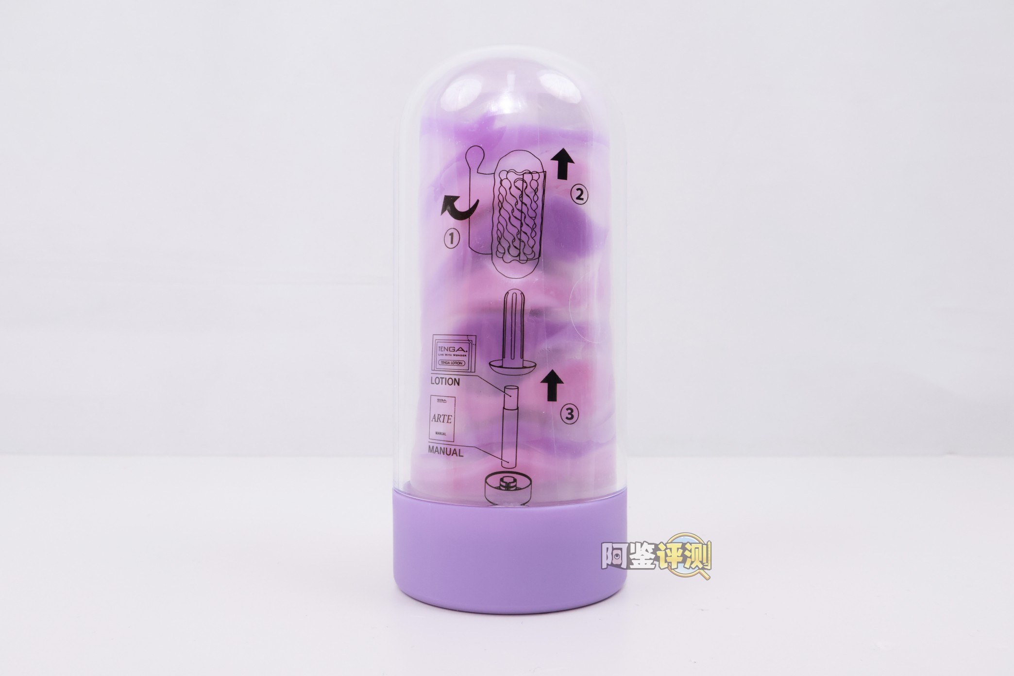 TENGA——“ARTE(凤梨派/香芋派)”评测！没想到最具复杂度的网状结构，竟然是在自慰套产品里找到？！